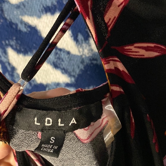 LDLA floral stretchy strapy back Dress - Picture 16 of 16